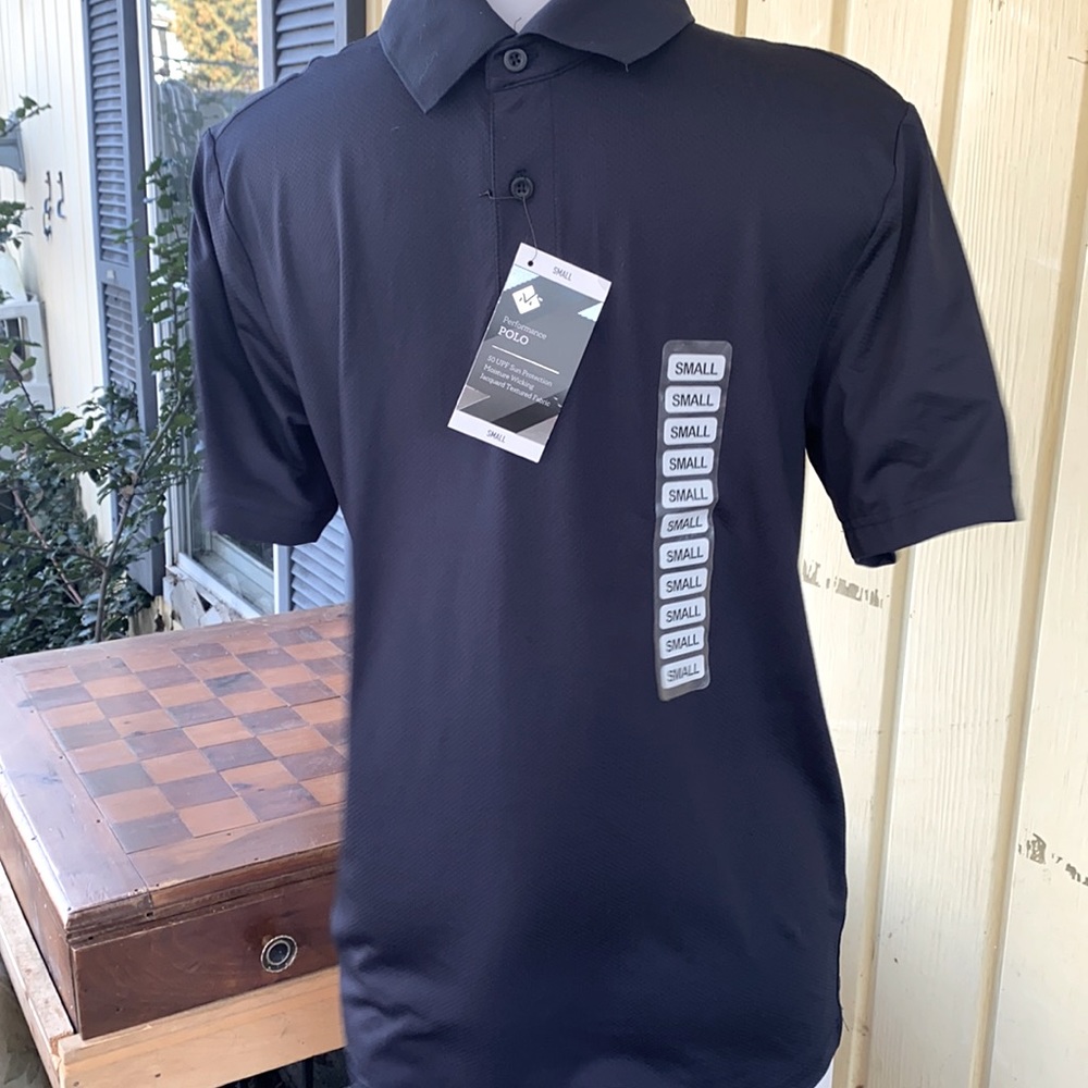 Men’s performance polo UPF 50 protection